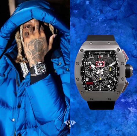 Lil Durk shows his Richard Mille RM030‼️(𝙶𝙱 𝙳𝚘𝚗’𝚝 𝚑𝚊𝚟𝚎 𝚊 𝚝𝚒𝚖𝚎)‼️ .